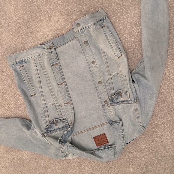 Mens Jean Jacket Abercrombie And Fitch 